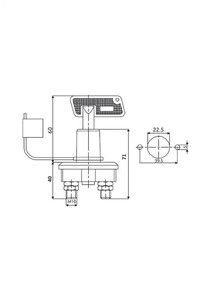  AKÜ DEVRE KESİCİ ŞALTER 100A-500A (ISIYA DAYANIKLI)