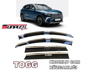  TOGG T10X Kromlu Cam Rüzgarlığı